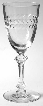 Laurel Wreath Wine Glass