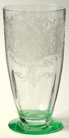 Luciana Green (Stem 15016) 11 Oz Footed Tumbler