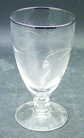 Lyndley (Platinum Trim) Juice Glass