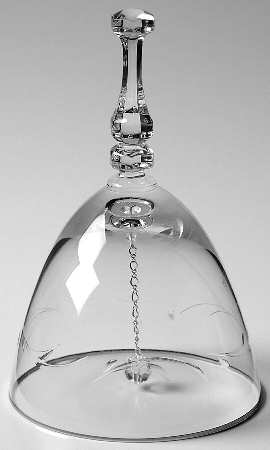 Lyndley (Platinum Trim) Bell Made From Goblet
