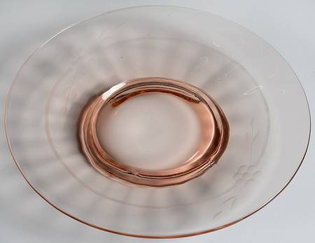 May Pink (Rose) Luncheon Plate