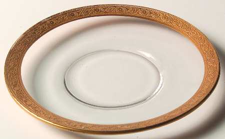 Minton Clear (Stem 17601) Underplate for Finger Bowl