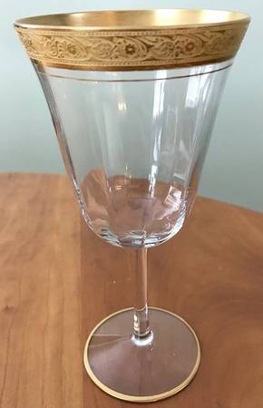 Minton Clear (Stem 14196) Water Goblet