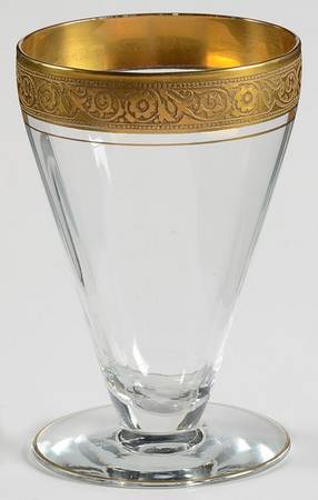 Minton Clear (Stem 14196) 4 Oz Footed Tumbler