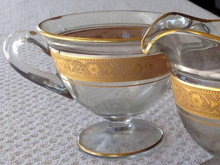 Minton Clear (Stem 14196) Open Sugar