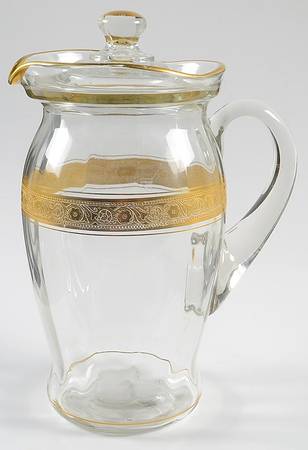 Minton Clear (Stem 14196) 64 Oz Pitcher & Lid