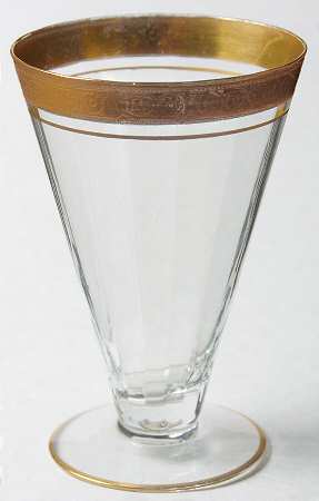 Minton Clear (Stem 14196) Footed Tumbler