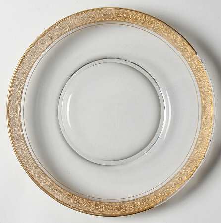 Minton Clear (Stem 14196) Luncheon Plate