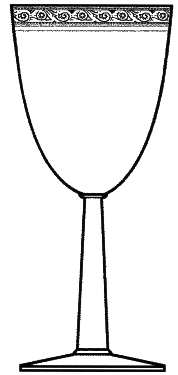 Minton Clear (Stem 17450) by Tiffin-Franciscan