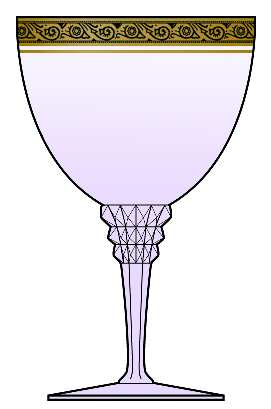 Minton Twilight (Stem 17507) by Tiffin-Franciscan