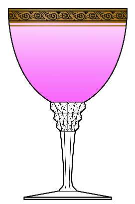 Minton Wistaria (Stem 17507) by Tiffin-Franciscan
