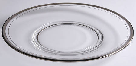 Miramar (Platinum Trim) Luncheon Plate