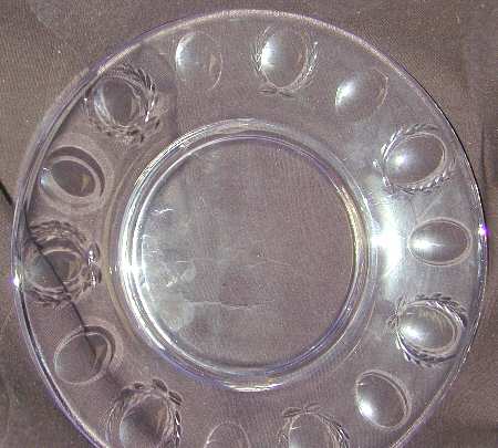 Mirror  Luncheon Plate
