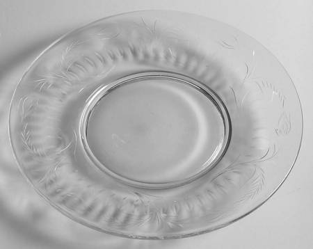 Moss Rose Luncheon Plate