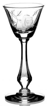 Morning Rose Cordial Glass
