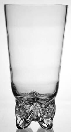 Optic Clear 12" Flower Vase
