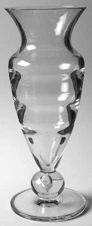 Optic Clear 11" Flower Vase