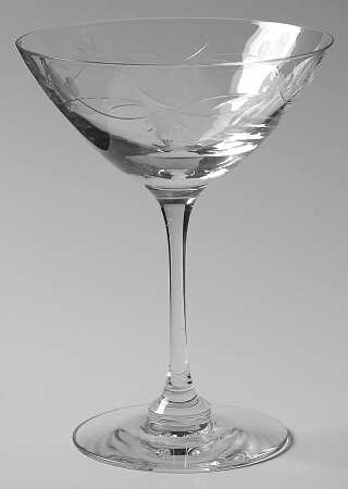 Pamela Clear Champagne/Tall Sherbet