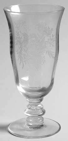 Persian Pheasant (Stem 17358, Optic) Juice Glass