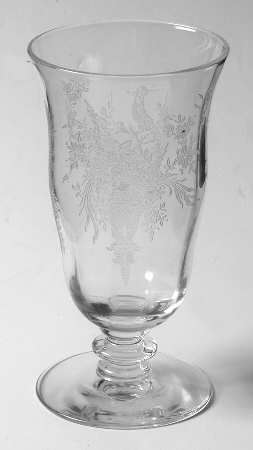 Persian Pheasant Clear (Stem 15037) Juice Glass