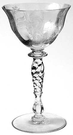 Persian Pheasant Clear (Stem 15037) Liquor Cocktail