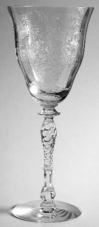 Persian Pheasant Clear (Stem 15037) by Tiffin-Franciscan