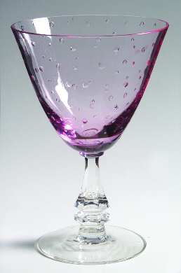 Pink Rain Water Goblet