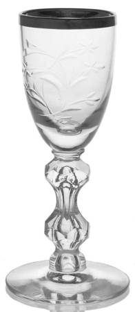 Princess Platinum Cordial Glass