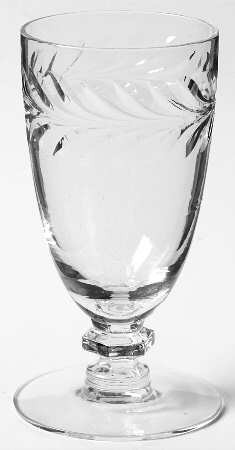Priscilla Clear (Polished Cut) Juice Glass
