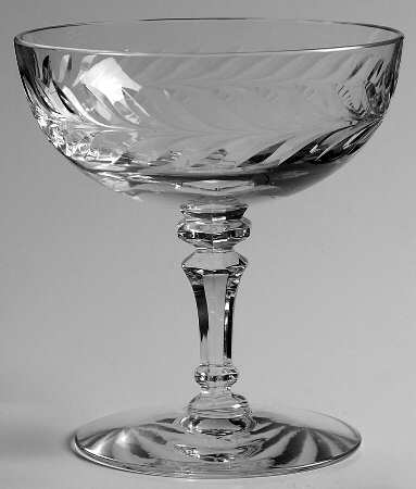 Priscilla Clear (Polished Cut) Low Sherbet