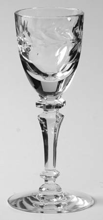 Priscilla Clear (Polished Cut) Cordial Glass