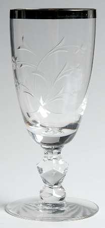 Princess Margaret (Platinum Trim) Juice Glass
