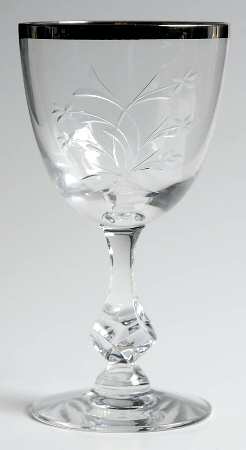 Princess Margaret (Platinum Trim) Wine Glass