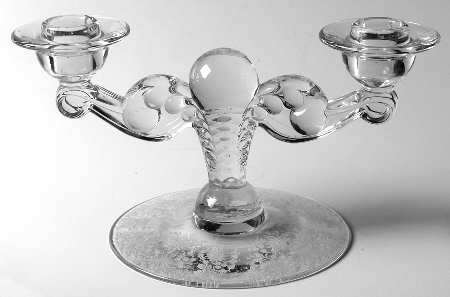 Queen Astrid (Stem #17351) Double Light Candlestick