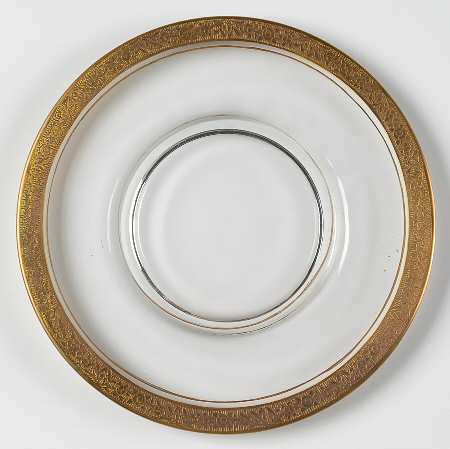 Rambler Rose Clear (Stem 14196) 7" Salad Plate