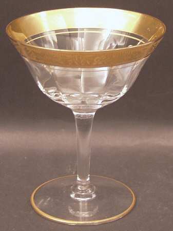Rambler Rose Clear (Stem 14196) Champagne/Tall Sherbet