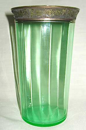 Rambler Rose Green (Stem 14196) Flat Tumbler