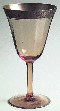 Rambler Rose Amber (Stem 14196) Water Goblet