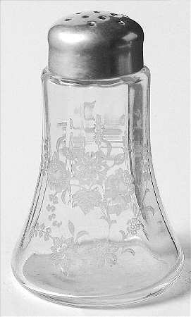 Rambling Rose Shaker with Metal Lid