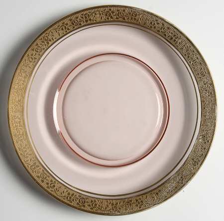 Rambler Rose Pink (Stem 14188) Luncheon Plate