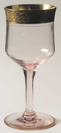 Rambler Rose Pink (Stem 14188) Wine Glass