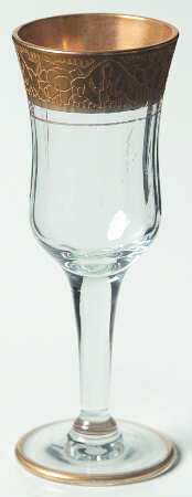 Rambler Rose Clear (Stem 14188) Brandy Glass