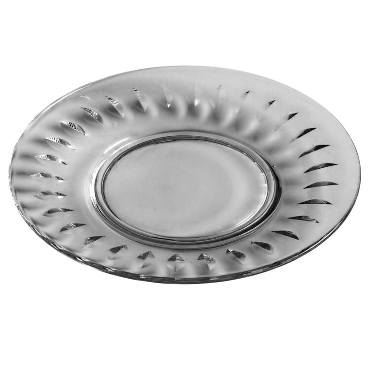 Reflections Clear Luncheon Plate