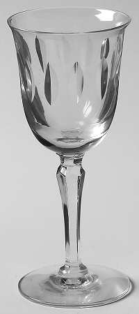 Reflections Clear Wine Glass