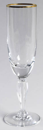 Rhapsody (Gold Trim) Fluted Champagne