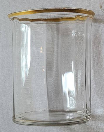 Rims of Gold 8 Oz Flat Tumbler