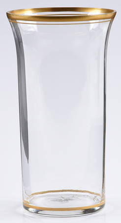 Rims of Gold Flat Tumbler