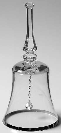 Riviera Bell Made From Wine Glass