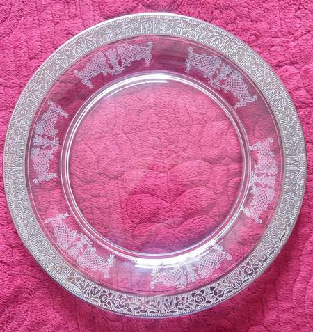 Rose Helena Salad Plate