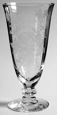 Rose (Etched) Juice Glass
